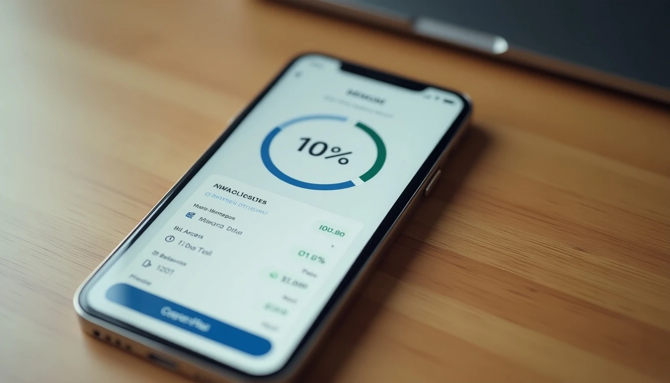 Pantalla de la App MiWOM mostrando el saldo y datos restantes de WOM en 2026