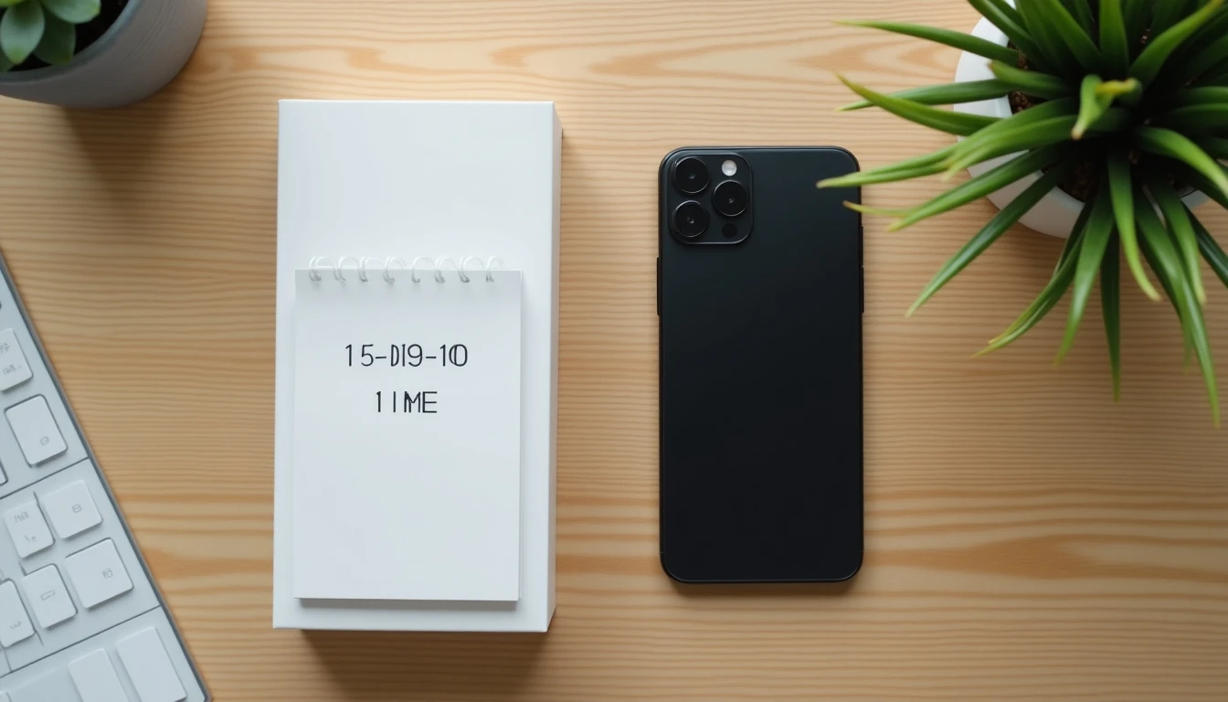 Smartphone, caja y código IMEI anotado para consulta en Claro