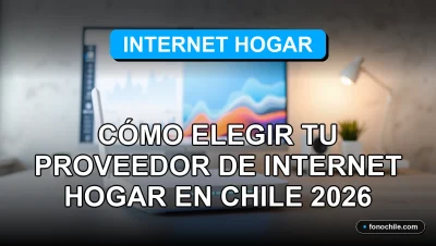 Guía para comparar y elegir el mejor proveedor de internet residencial en Chile, mostrando un router moderno en un entorno doméstico.