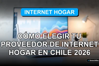 Guía para comparar y elegir el mejor proveedor de internet residencial en Chile, mostrando un router moderno en un entorno doméstico.