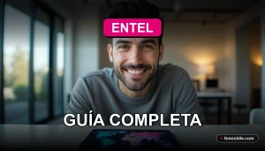Guía para realizar llamadas internacionales con Entel en 2026, mostrando un teléfono inteligente moderno en una mesa.