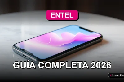 Guía para pagar servicios Entel usando solo el RUT, mostrada en un teléfono inteligente moderno.