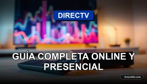 Recarga de servicio DIRECTV Prepago en 2026 mostrada en un entorno doméstico moderno.