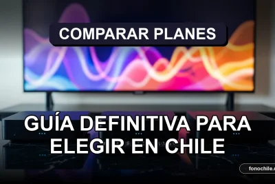 Una guía comparativa de planes de televisión por cable y streaming para Chile en 2026 sobre una mesa de trabajo moderna.