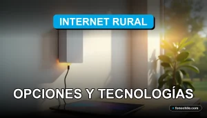 Comparativa de tecnologías de internet rural para 2026: fibra óptica, satélite y 5G.