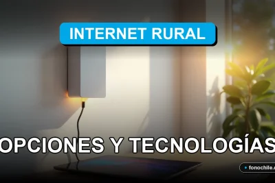 Comparativa de tecnologías de internet rural para 2026: fibra óptica, satélite y 5G.