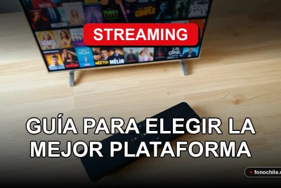 Comparativa de plataformas de streaming en Chile para el año 2026 en dispositivos modernos.