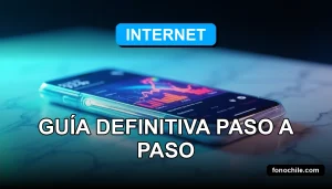 Guía para compartir conexión de internet móvil desde un smartphone moderno en 2026, mostrando un teléfono en una superficie minimalista.