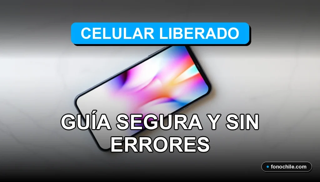 Guía para comprar un celular liberado en Chile 2026 sobre un escritorio moderno