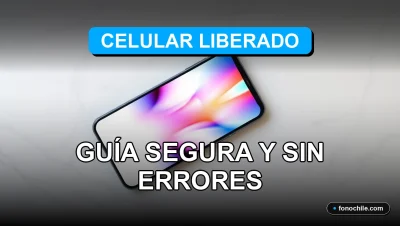 Guía para comprar un celular liberado en Chile 2026 sobre un escritorio moderno