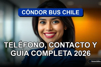 Guía completa de contacto y servicios de Cóndor Bus Chile en 2026