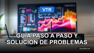 Guía para configurar el decodificador VTR 2026 y solucionar problemas comunes.