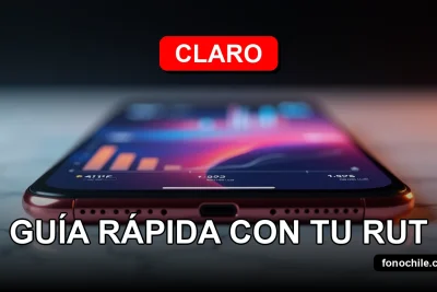 Consulta tu deuda Claro fácilmente con tu RUT en 2026, mostrando un teléfono inteligente moderno en una mesa.
