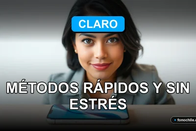 Cliente consultando su saldo Claro en 2026 mediante la aplicación móvil en un teléfono inteligente.
