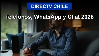 Hombre pensativo en su hogar moderno considerando contactar a DIRECTV Chile para servicio al cliente o nuevas ofertas.