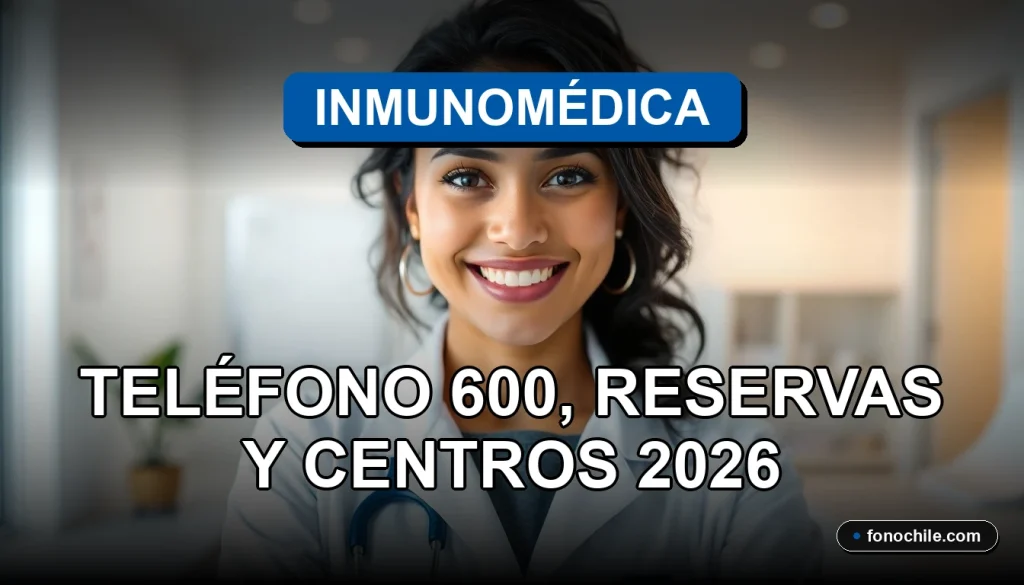 Una mujer hispana sonriente, representando el servicio al cliente de Inmunomédica, en un entorno profesional y acogedor.