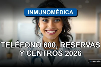 Una mujer hispana sonriente, representando el servicio al cliente de Inmunomédica, en un entorno profesional y acogedor.