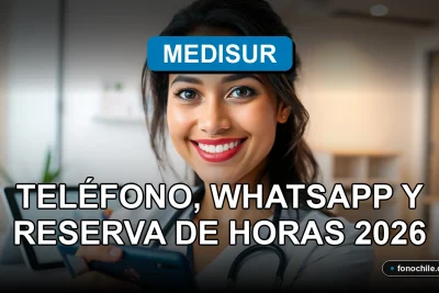 Una mujer latina sonríe amablemente mientras consulta una pantalla con gráficos abstractos en una clínica moderna.
