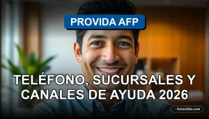 Un asesor financiero de ProVida AFP sonriendo, ofreciendo ayuda profesional y confiable.