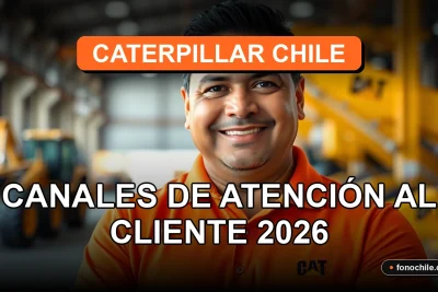 Un ejecutivo de servicio al cliente de Caterpillar Chile sonriendo con confianza
