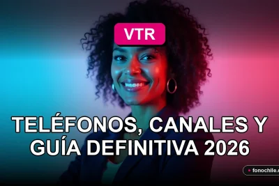 Guía definitiva para contactar a VTR en 2026, mostrando servicio al cliente moderno y accesible.