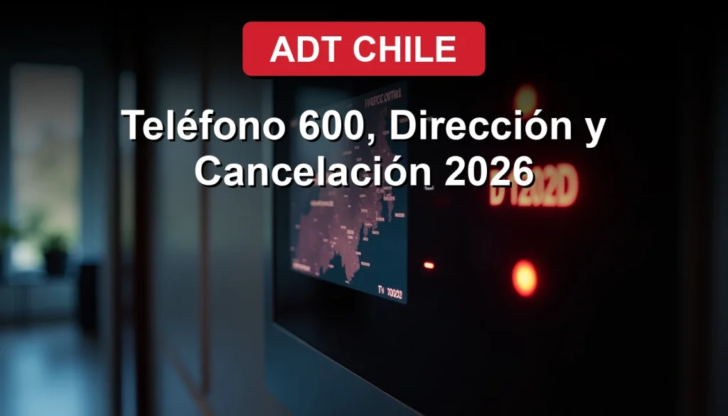 ADT Chile security expert monitoring home alarm system on digital interface in control center