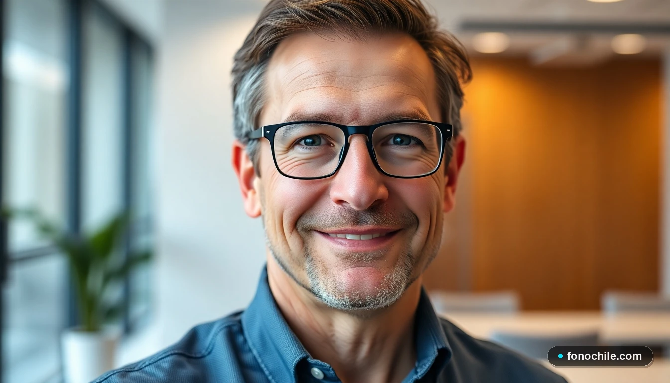 Retrato de un hombre caucásico con expresión amable, representando el equipo de apoyo del Ministerio de Educación.