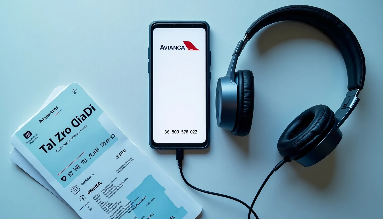 Teléfono de contacto 800 de Avianca Chile para servicio al cliente y asistencia en vuelos