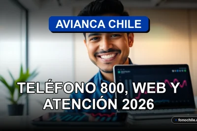 Atención al cliente de Avianca Chile, servicio de contacto telefónico y web.
