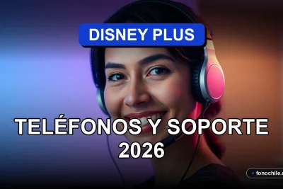 Mujer latina sonriente con auriculares de atención al cliente en un entorno profesional moderno.