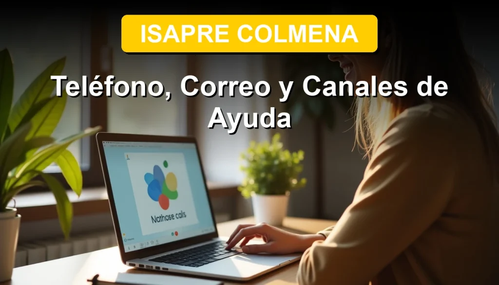 Una mujer sonriente recibe orientación sobre su plan de salud 2026 a través de una videollamada clara y moderna en su laptop.