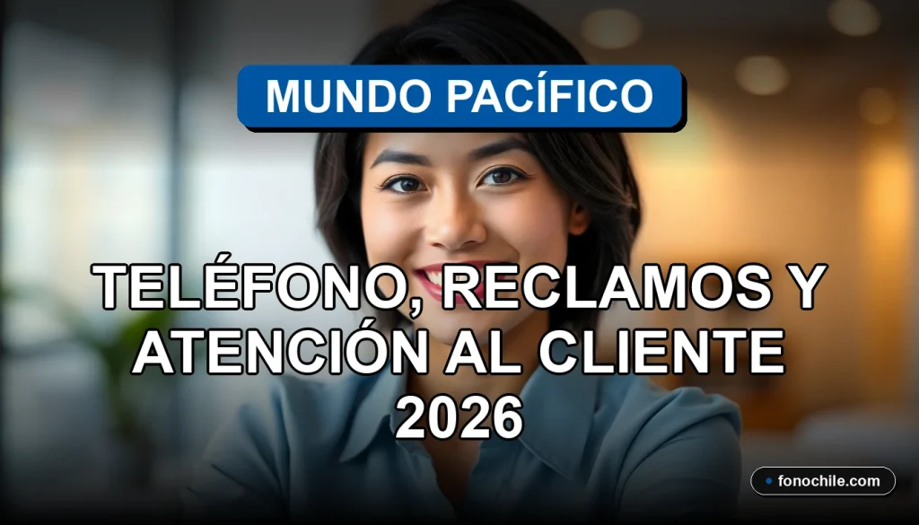 Mujer latina sonriente, representante de servicio al cliente de Mundo Pacífico, en un entorno profesional y acogedor.