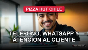 Atención al cliente de Pizza Hut Chile, servicio amable y disponible por teléfono y WhatsApp.