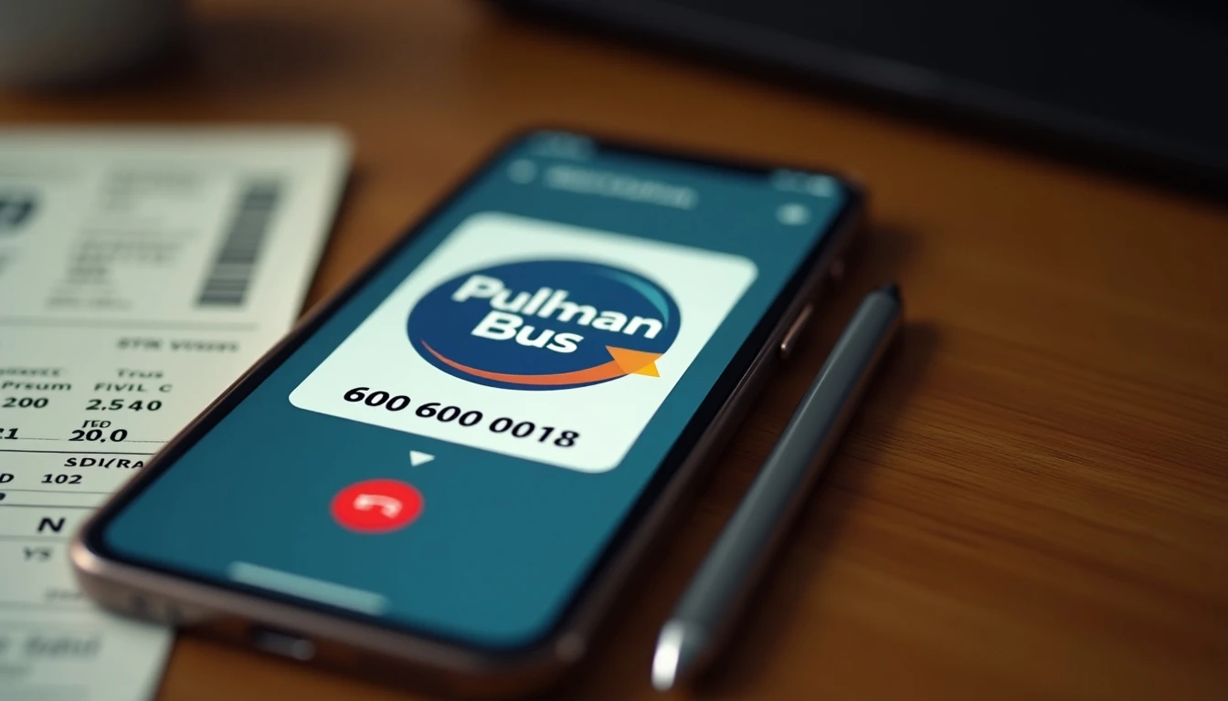 Teléfono de contacto 600 600 0018 para servicio al cliente de Pullman Bus