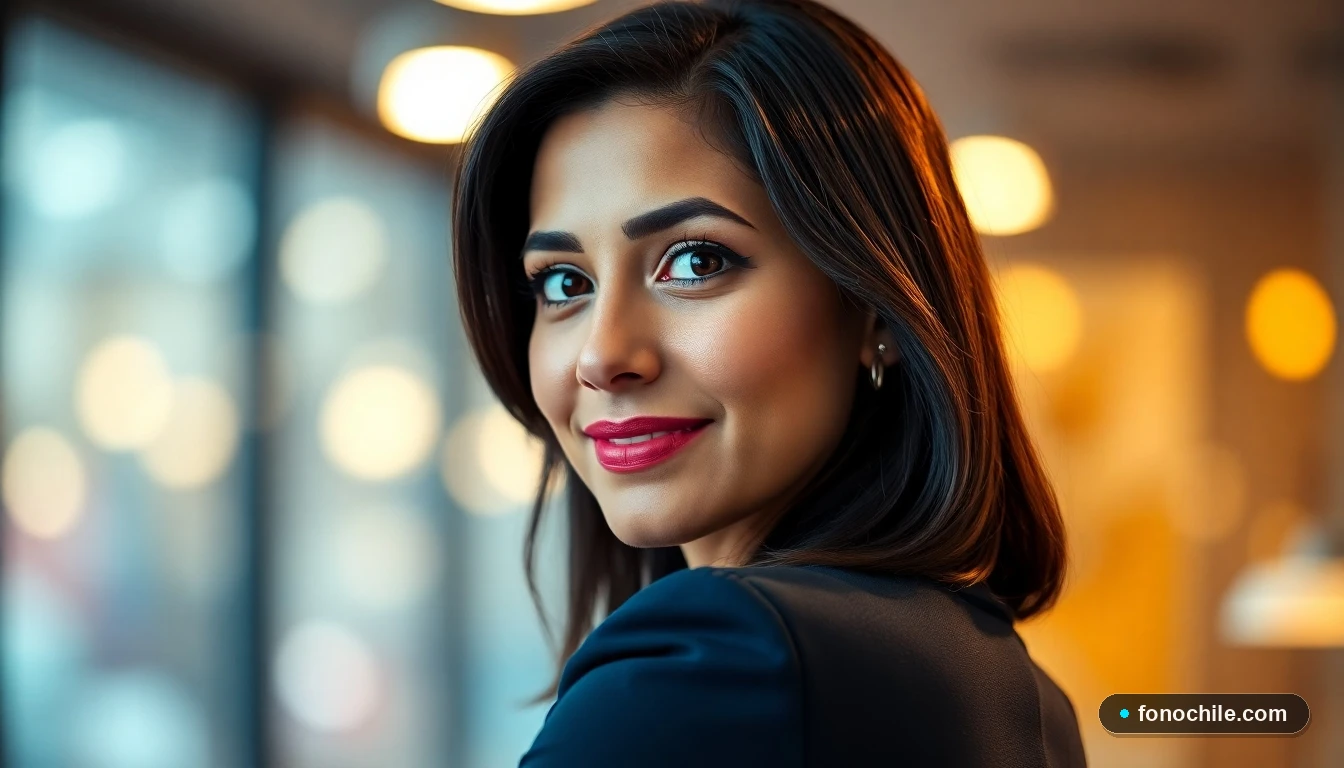 Primer plano de la agente de soporte de Rappi, mostrando atención y disposición para ayudar al cliente.