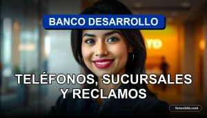 Banco Desarrollo Chile 2026 - Atención al cliente y servicio financiero