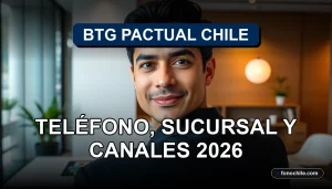 BTG Pactual Chile customer service channels and contact information for 2026