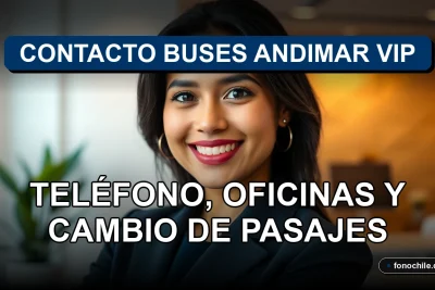 Una mujer latina sonriente, representando el servicio al cliente de Contacto Buses Andimar VIP, en una oficina moderna y acogedora.