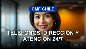 Contacto y atención al cliente 24/7 de la CMF Chile en 2026