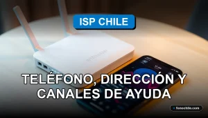 Un router moderno y un teléfono inteligente descansan sobre una mesa de madera clara, con gráficos abstractos de colores en sus pantallas, representando servicios de internet y soporte técnico.
