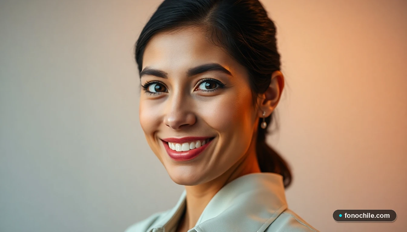 Representante de atención al cliente de McDonald's sonriendo, servicio amable y profesional