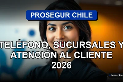 Atención al cliente de Prosegur Chile, representada por una profesional en un entorno corporativo moderno