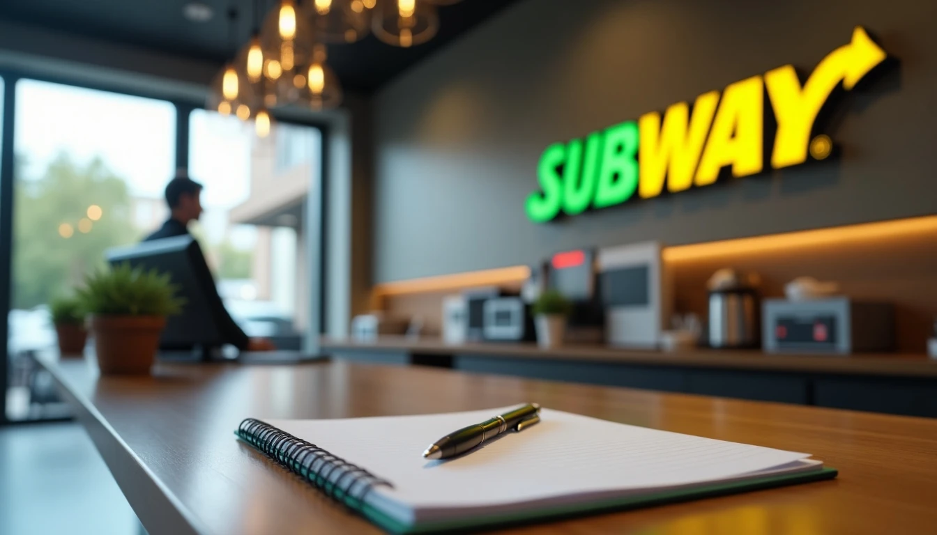 Atención al cliente de Subway Chile - Mesa de servicio moderno