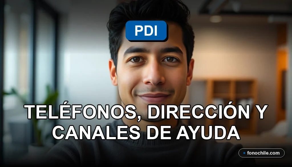 Teléfono inteligente moderno con pantalla de gráficos abstractos, sobre mesa de madera clara, representando contacto con la PDI.