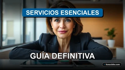 Una guía visual sobre contratos de servicios esenciales para el año 2026, representada por un profesional en un entorno corporativo moderno.