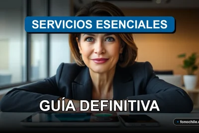 Una guía visual sobre contratos de servicios esenciales para el año 2026, representada por un profesional en un entorno corporativo moderno.