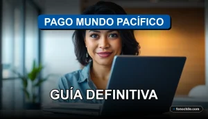 Guía para el Convenio de Pago de Mundo Pacífico 2026 sobre una mesa de trabajo moderna.