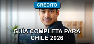 Guía completa sobre créditos de consumo retail en Chile para el año 2026, mostrando herramientas financieras digitales.