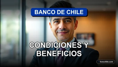 Un ejecutivo del Banco de Chile explica las condiciones de un Crédito Hipotecario 2026 en una reunión profesional.