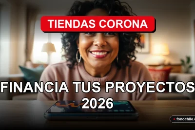 Mujer hispana sonriendo en su hogar renovado, con un teléfono mostrando gráficos de colores, representando el crédito para proyectos del hogar.